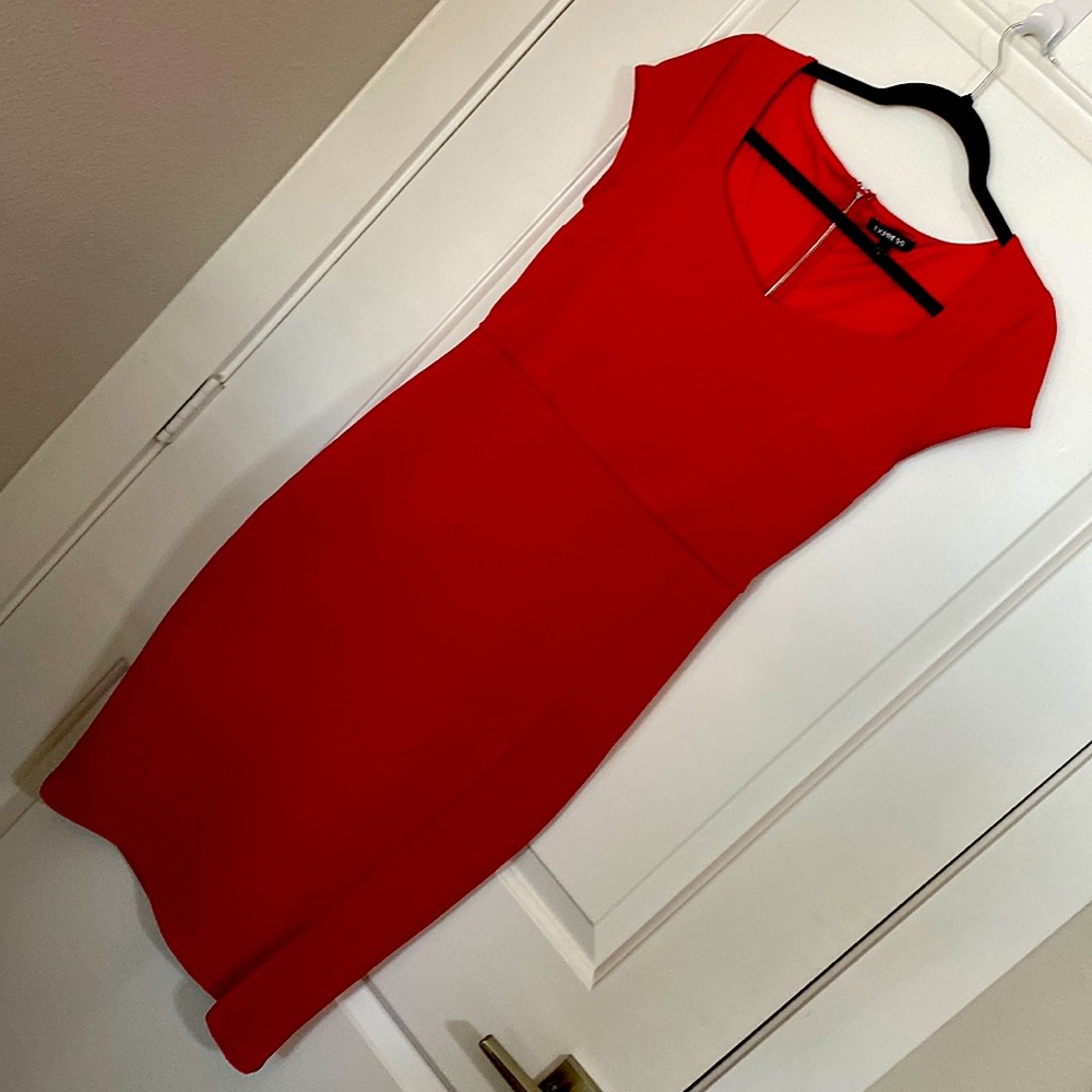 Red Sheath Dress
